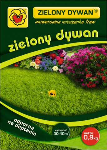 Mieszanka traw Zielony Dywan, trawa uniwersalna